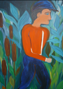 Jogger- Leinwand 60x80 cm