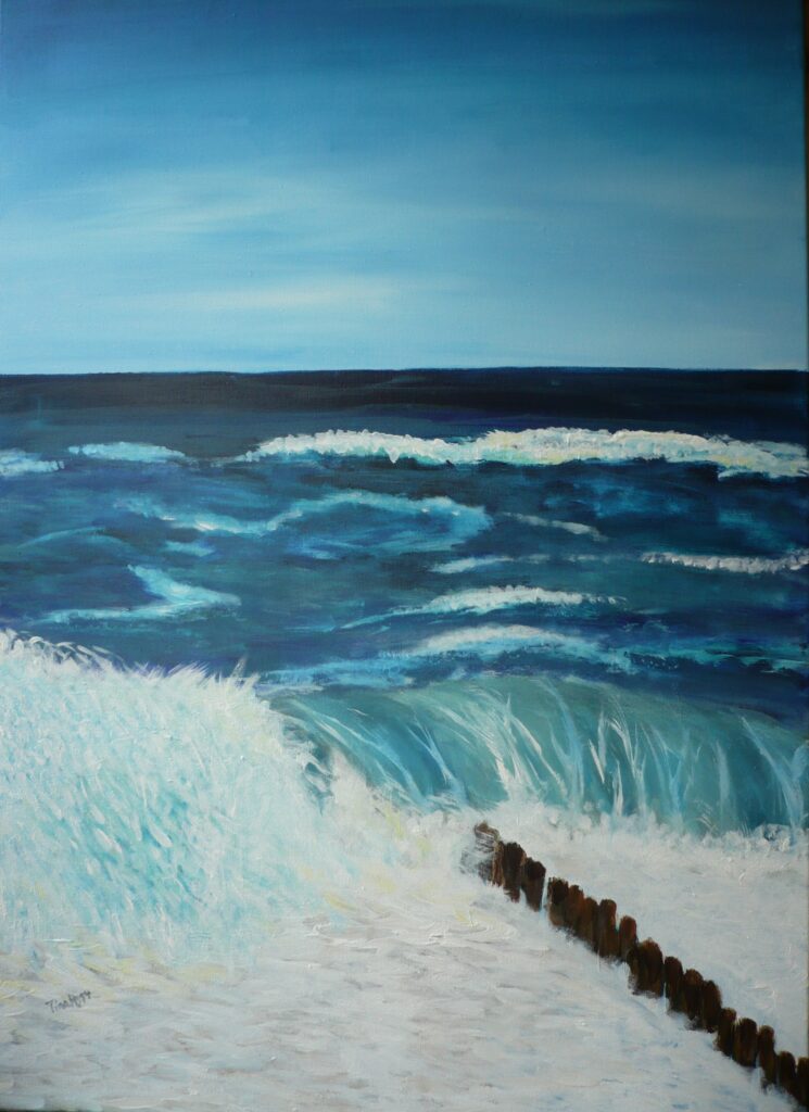 Nordsee - Acryl auf Leinwand 50 x 70 cm