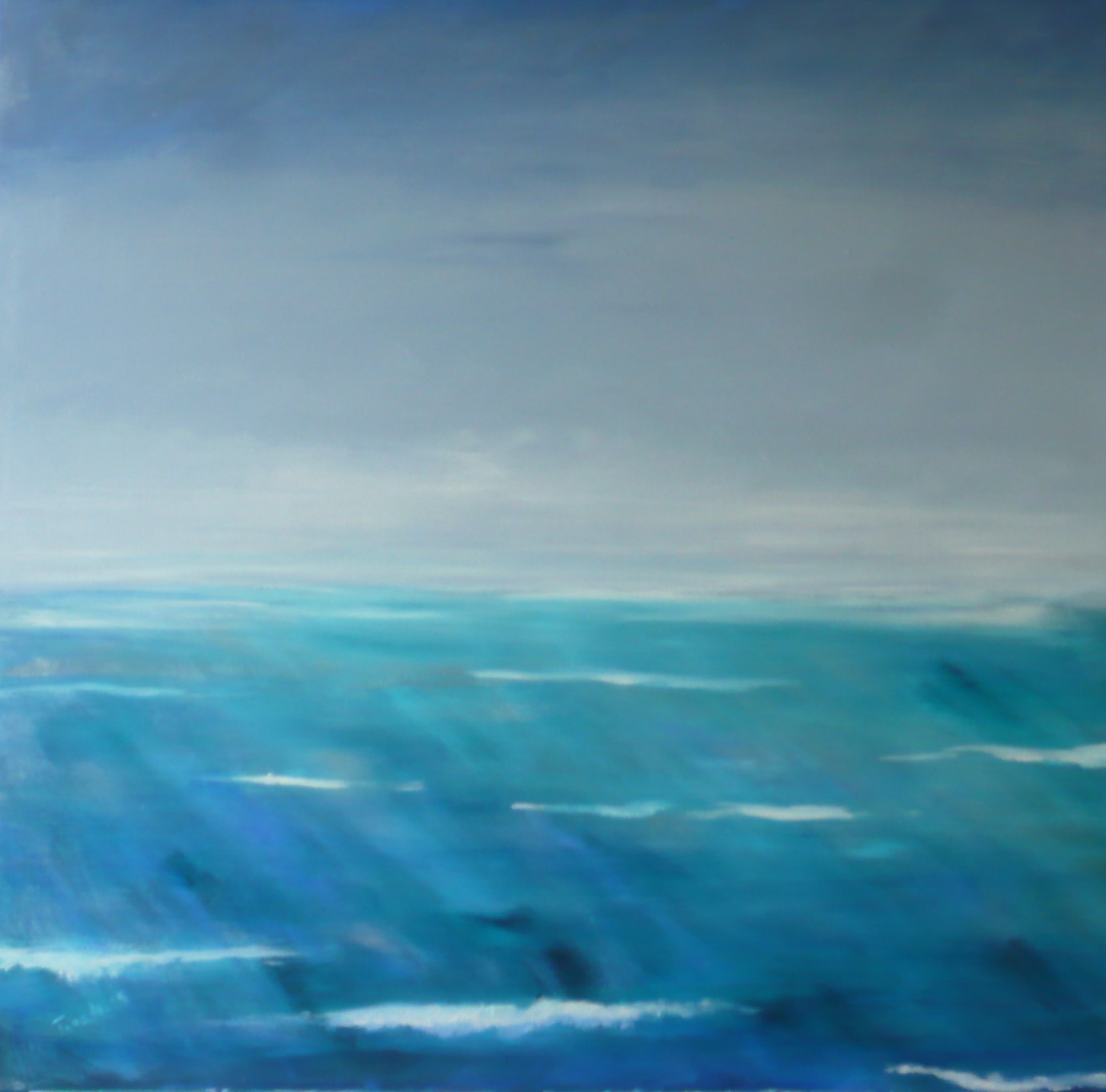 ruhige See - Acryl auf Leinwand 60 x 60 cm