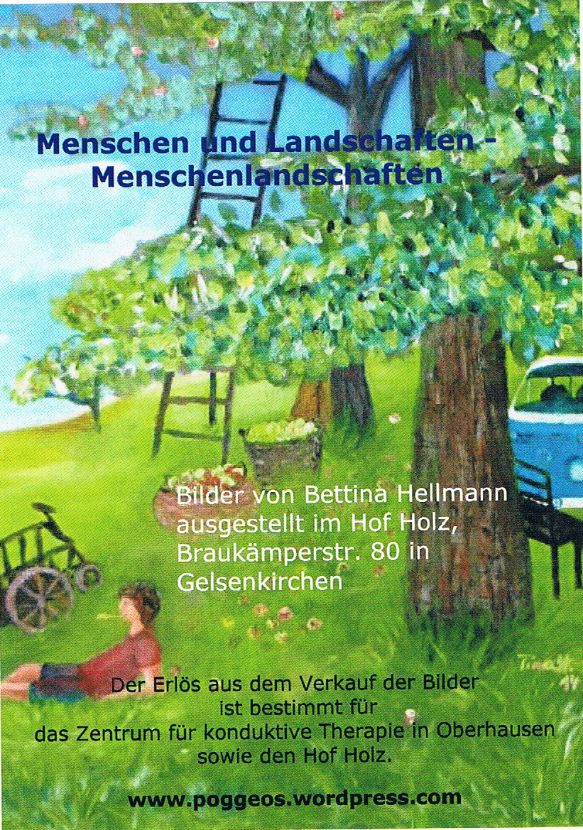 Ausstellungs-Flyer Hof Holz