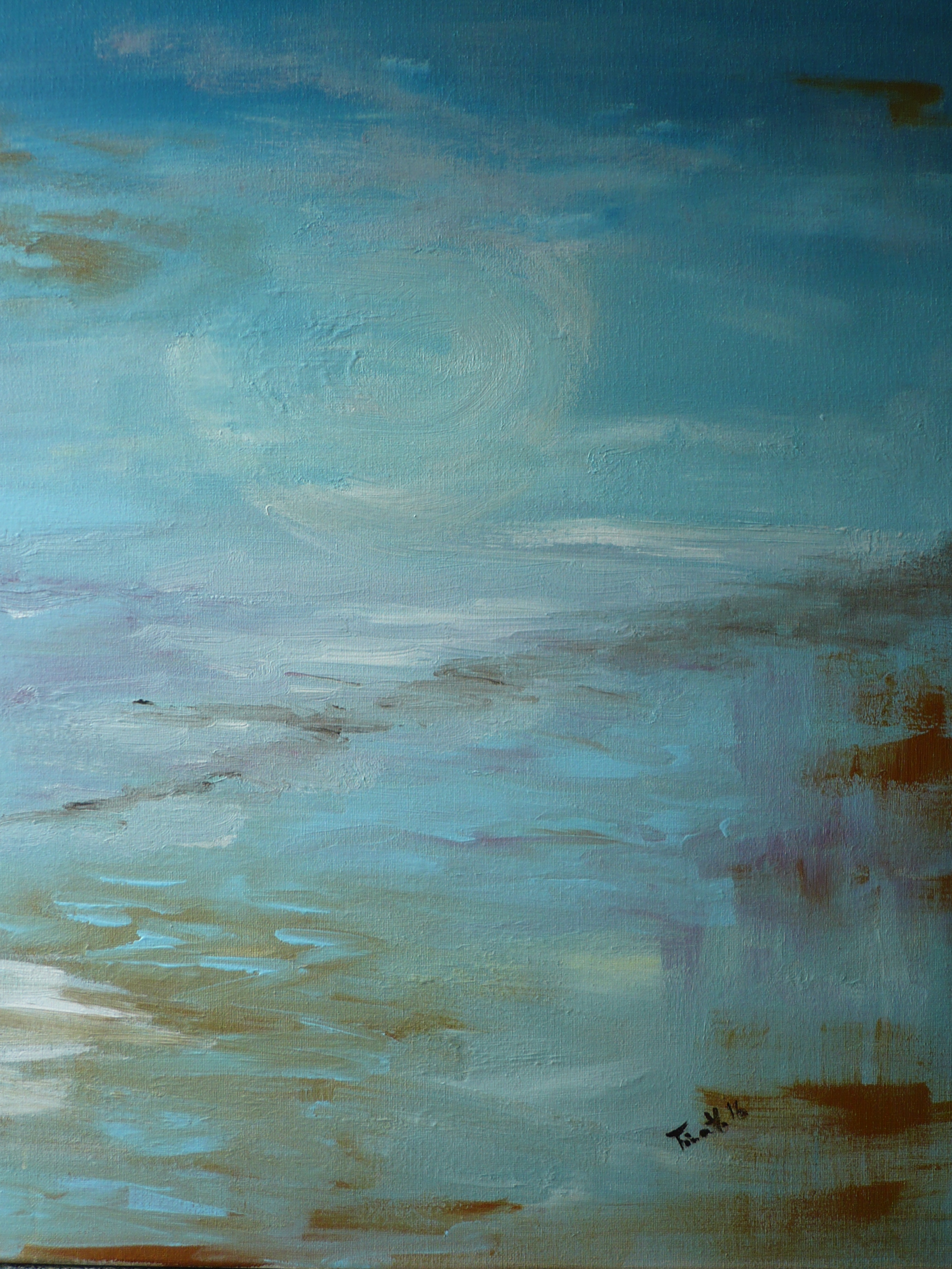 Himmlisch - Acryl auf Leinwand 50 x 60 cm