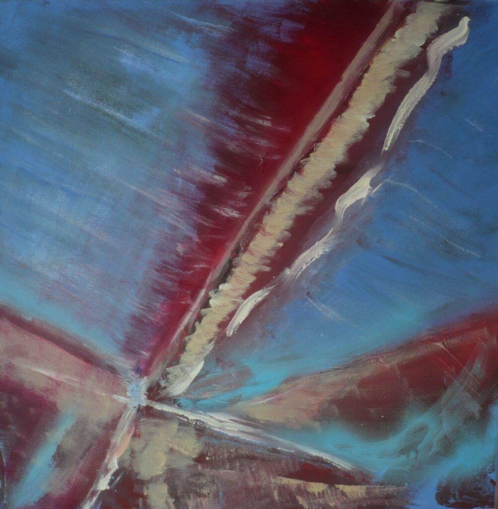 Sturm - Acryl auf Leinwand 60 x 60 cm